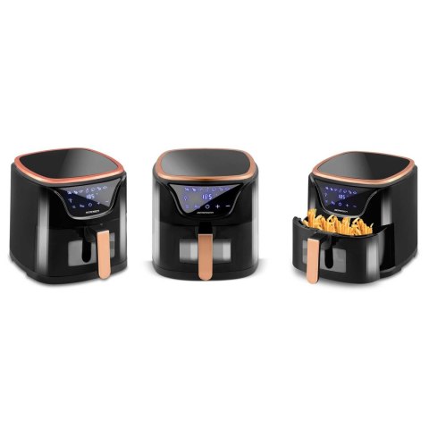 Frytkownica beztłuszczowa Air fryer BD-652 czarno-złota Frytkownica beztłuszczowa Air fryer BD-652 czarno-złota
