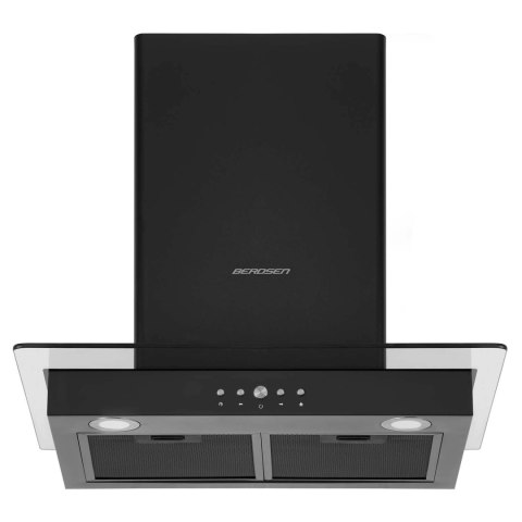 Okap kuchenny 60 cm Czarny Berdsen BT-217 Okap kuchenny 60 cm Czarny Berdsen BT-217