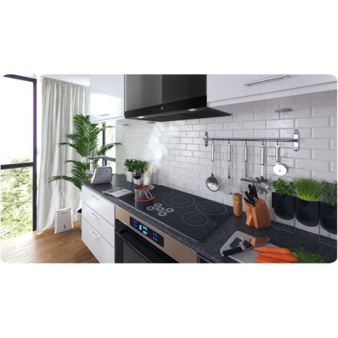 Okap kuchenny 90 cm Czarny Berdsen BT-218 Okap kuchenny 90 cm Czarny Berdsen BT-218