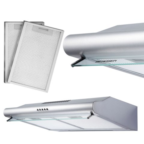 Okap kuchenny podszafkowy - pochłaniacz 50 cm Berdsen BE-10-A INOX Okap kuchenny podszafkowy - pochłaniacz 50 cm Berdsen BE-10-A INOX