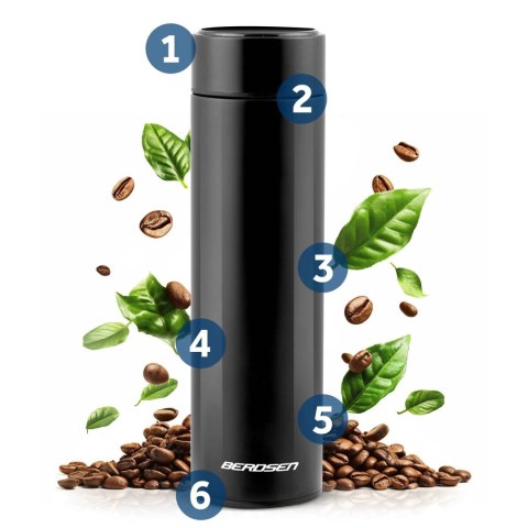Termos próżniowy 420 ml BD-782 czarny Termos próżniowy 420 ml BD-782 czarny