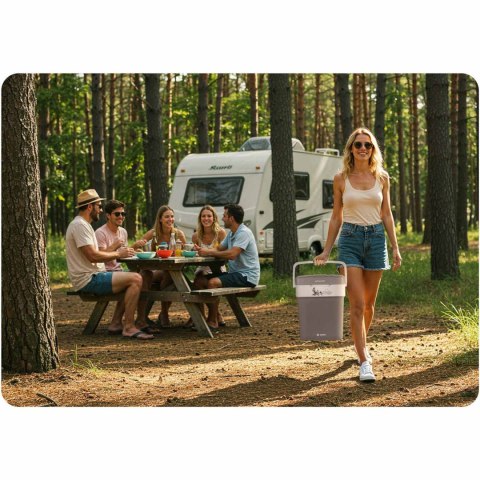 Lodówka turystyczna Berdsen Icemax 29 litry tryb ECO - ciemnoszara Lodówka turystyczna Berdsen Icemax 29 litry tryb ECO - ciemnoszara