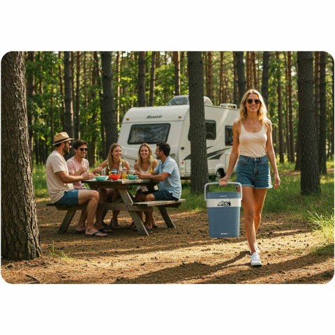Lodówka turystyczna Berdsen Icemax 29 litry tryb ECO - niebieska Lodówka turystyczna Berdsen Icemax 29 litry tryb ECO - niebieska