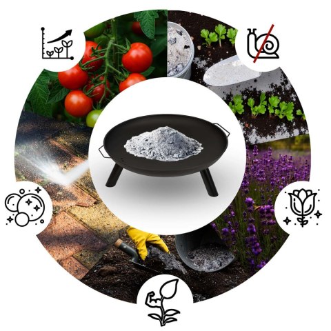 Palenisko ogrodowe z rusztem 60 cm Berdsen BD-881 Palenisko ogrodowe z rusztem 60 cm Berdsen BD-881