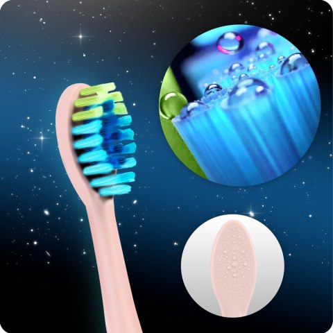 Szczoteczka soniczna do zębów Berdsen Galaxy różowa Szczoteczka soniczna do zębów Berdsen Galaxy różowa