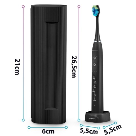 Szczoteczka soniczna do zębów zestaw 2 szt Berdsen Galaxy Duo Szczoteczka soniczna do zębów zestaw 2 szt Berdsen Galaxy Duo