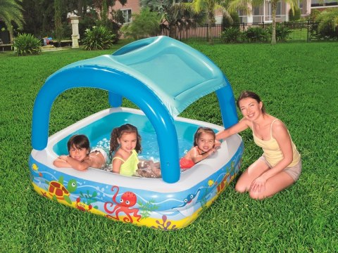 Basenik dla dzieci z daszkiem 140 x 140 x 114 cm Bestway 52192 Basenik dla dzieci z daszkiem 140 x 140 x 114 cm Bestway 52192