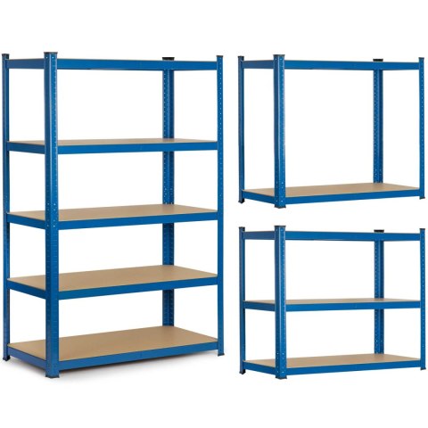 Regał metalowy magazynowy 150 x 75 x 30 Humberg 4842 Regał metalowy magazynowy 150 x 75 x 30 Humberg 4842