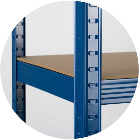 Regał metalowy magazynowy 150 x 75 x 30 Humberg 4842 Regał metalowy magazynowy 150 x 75 x 30 Humberg 4842