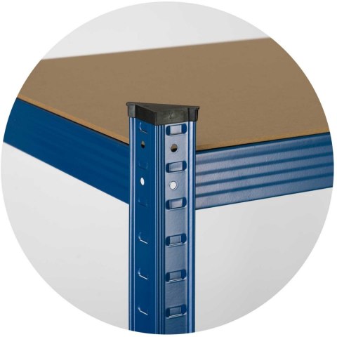 Regał metalowy magazynowy 150 x 75 x 30 Humberg 4842 Regał metalowy magazynowy 150 x 75 x 30 Humberg 4842
