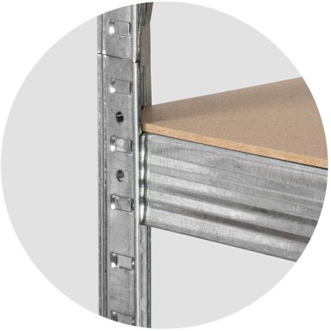 Regał metalowy magazynowy 150 x 75 x 30 cm Humberg HR-810 Regał metalowy magazynowy 150 x 75 x 30 cm Humberg HR-810