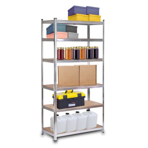 Regał metalowy magazynowy 222 x 110 x 50 cm Humberg HR-815 Regał metalowy magazynowy 222 x 110 x 50 cm Humberg HR-815