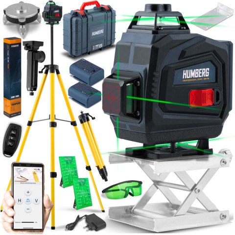 Laser krzyżowy w walizce + statyw Humberg HM-170 Laser krzyżowy w walizce + statyw Humberg HM-170