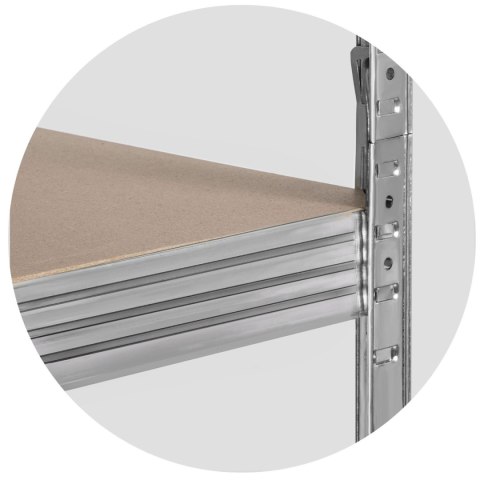 Regał metalowy magazynowy 180 x 90 x 40 cm Humberg HR-812 + pokrowiec GRATIS Regał metalowy magazynowy 180 x 90 x 40 cm Humberg HR-812 + pokrowiec GRATIS