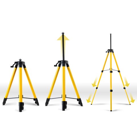 Statyw tripod do lasera krzyżowego Humberg HM-180 Statyw tripod do lasera krzyżowego Humberg HM-180