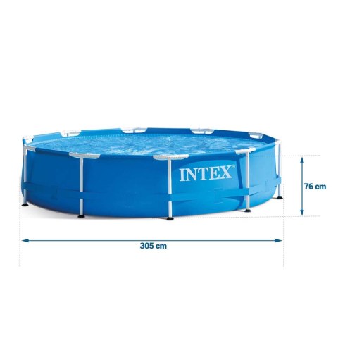Basen ogrodowy stelażowy 305 x 76 cm 6w1 INTEX 28200 Basen ogrodowy stelażowy 305 x 76 cm 6w1 INTEX 28200