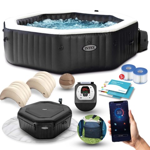 Dmuchane SPA z hydromasażem 4 osobowe INTEX 28458 Dmuchane SPA z hydromasażem 4 osobowe INTEX 28458