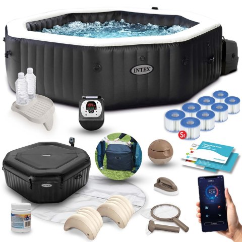 Dmuchane SPA z hydromasażem 4 osobowe zestaw INTEX 28458 Dmuchane SPA z hydromasażem 4 osobowe zestaw INTEX 28458