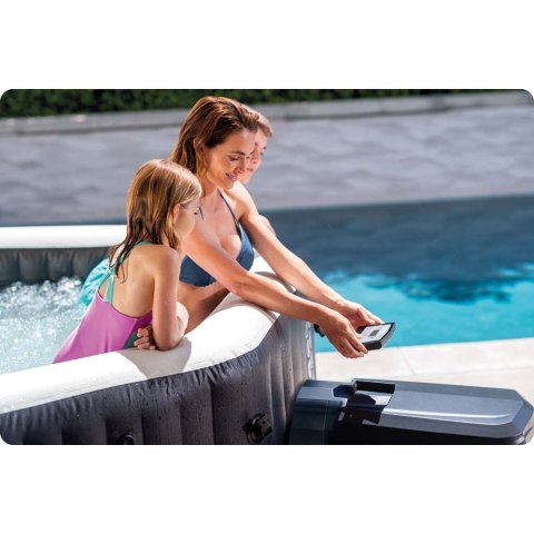 Dmuchane SPA z hydromasażem 4 osobowe zestaw INTEX 28458 Dmuchane SPA z hydromasażem 4 osobowe zestaw INTEX 28458
