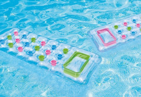 Materac plażowy z okienkiem 188 x 71 cm INTEX 59894 zielony Materac plażowy z okienkiem 188 x 71 cm INTEX 59894 zielony