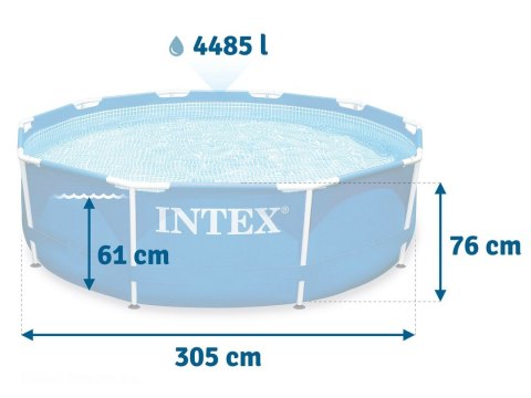 Basen ogrodowy stelażowy 305 x 76 cm 15w1 INTEX 28202 + maszynka do baniek GRATIS Basen ogrodowy stelażowy 305 x 76 cm 15w1 INTEX 28202 + maszynka do baniek GRATIS