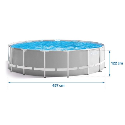 Basen ogrodowy stelażowy 457 x 122 cm 21w1 INTEX 26726 Basen ogrodowy stelażowy 457 x 122 cm 21w1 INTEX 26726