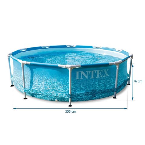 Basen stelażowy 305x76 cm 16w1 INTEX 28208 + maszynka do baniek GRATIS Basen stelażowy 305x76 cm 16w1 INTEX 28208 + maszynka do baniek GRATIS
