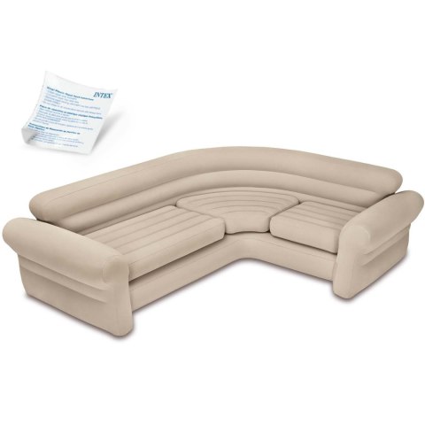 Kanapa narożna nadmuchiwana 257 x 203 x 76 cm INTEX 68575-66640 Kanapa narożna nadmuchiwana 257 x 203 x 76 cm INTEX 68575-66640