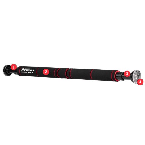Drążek do podciągania rozporowy 60-85 cm NS-311 Drążek do podciągania rozporowy 60-85 cm NS-311
