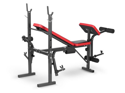 Ławeczka do ćwiczeń pod sztangę + modlitewnik Neo-Sport NS-200 Ławeczka do ćwiczeń pod sztangę + modlitewnik Neo-Sport NS-200