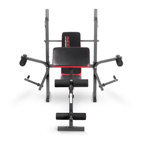 Ławeczka do ćwiczeń pod sztangę + modlitewnik Neo-Sport NS-200 Ławeczka do ćwiczeń pod sztangę + modlitewnik Neo-Sport NS-200