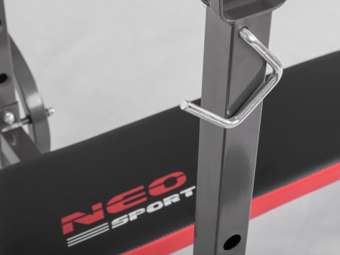 Ławeczka do ćwiczeń pod sztangę + modlitewnik Neo-Sport NS-200 Ławeczka do ćwiczeń pod sztangę + modlitewnik Neo-Sport NS-200