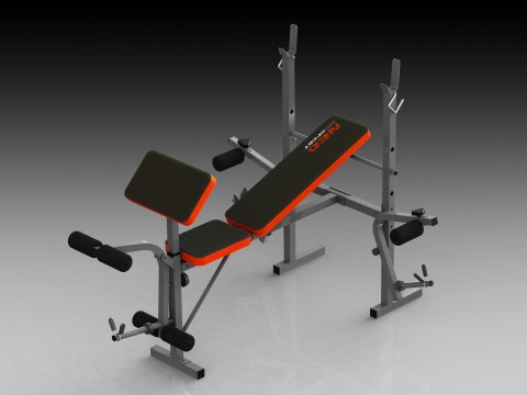 Ławeczka do ćwiczeń pod sztangę + modlitewnik Neo-Sport NS-200 Ławeczka do ćwiczeń pod sztangę + modlitewnik Neo-Sport NS-200