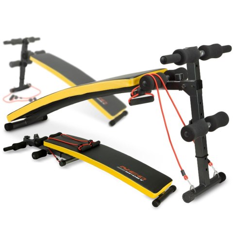 Ławeczka skośna do ćwiczeń z ekspanderami Neo-Sport NS-08G Ławeczka skośna do ćwiczeń z ekspanderami Neo-Sport NS-08G