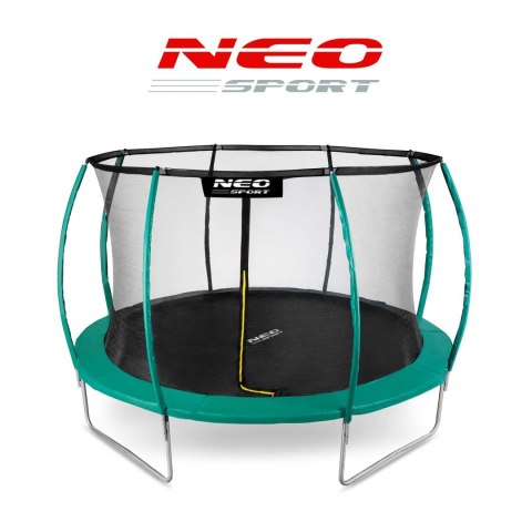 Trampolina ogrodowa profilowana 12ft/374cm z siatką wewnętrzną Neo-Sport Trampolina ogrodowa profilowana 12ft/374cm z siatką wewnętrzną Neo-Sport
