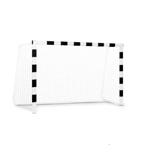 Bramka do piłki nożnej 180 x 120 x 60 cm NS-464 czarno-biała Bramka do piłki nożnej 180 x 120 x 60 cm NS-464 czarno-biała