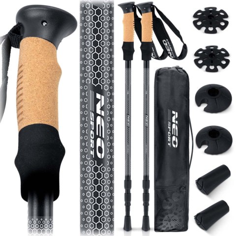 Kijki trekkingowe NS-380 Neo-Sport Kijki trekkingowe NS-380 Neo-Sport
