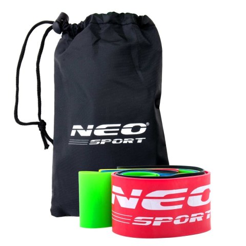 Zestaw taśma oporowych do ćwiczeń NS-959 Neo-Sport 5 szt Zestaw taśma oporowych do ćwiczeń NS-959 Neo-Sport 5 szt