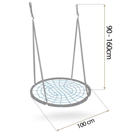 Huśtawka bocianie gniazdo Neo-Sport NS-104 100 cm Huśtawka bocianie gniazdo Neo-Sport NS-104 100 cm