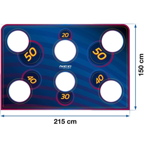 Mata celnościowa do bramek Neo-Sport 215 x 150 cm Mata celnościowa do bramek Neo-Sport 215 x 150 cm
