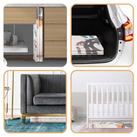 Mata piankowa edukacyjna składana 200 x 180 x 1 cm Nukido NK-340 Mata piankowa edukacyjna składana 200 x 180 x 1 cm Nukido NK-340