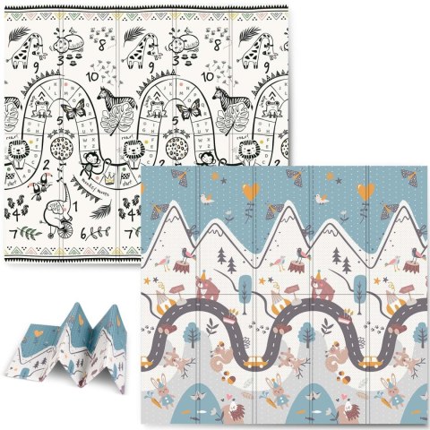 Mata piankowa edukacyjna składana 200 x 180 x 1 cm Nukido NK-340 Mata piankowa edukacyjna składana 200 x 180 x 1 cm Nukido NK-340