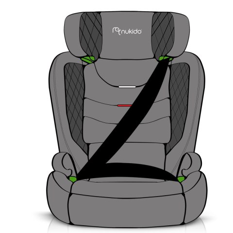 Fotelik samochodowy Nukido Louis czarno-granatowy 15-36 kg ISOFIX Fotelik samochodowy Nukido Louis czarno-granatowy 15-36 kg ISOFIX