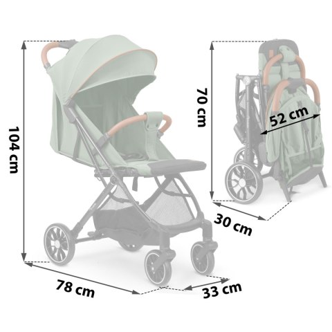 Wózek dziecięcy spacerówka Paseo Nukido Wózek dziecięcy spacerówka Paseo Nukido