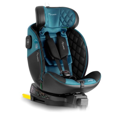Fotelik samochodowy Nukido Prestige Line czarno-niebieski 0-36 kg ISOFIX Fotelik samochodowy Nukido Prestige Line czarno-niebieski 0-36 kg ISOFIX