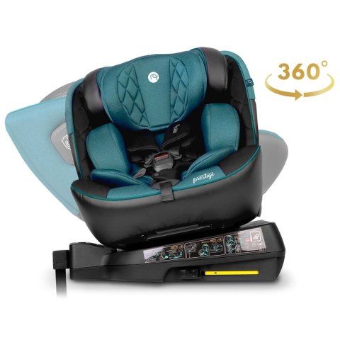Fotelik samochodowy Nukido Prestige Line czarno-niebieski 0-36 kg ISOFIX Fotelik samochodowy Nukido Prestige Line czarno-niebieski 0-36 kg ISOFIX
