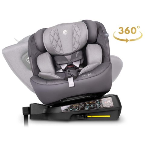 Fotelik samochodowy Nukido Prestige Line szary 0-36 kg ISOFIX Fotelik samochodowy Nukido Prestige Line szary 0-36 kg ISOFIX