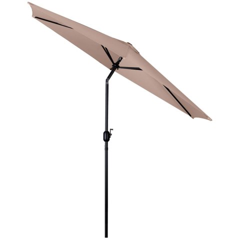 Parasol ogrodowy składany 6 segmentowy 300 cm z pokrowcem Plonos PL-884 Parasol ogrodowy składany 6 segmentowy 300 cm z pokrowcem Plonos PL-884