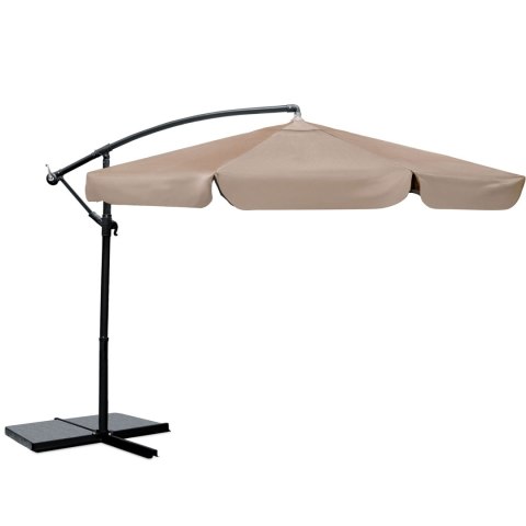Parasol ogrodowy składany 8 segmentowy 350 cm z pokrowcem Plonos PL-881 Parasol ogrodowy składany 8 segmentowy 350 cm z pokrowcem Plonos PL-881