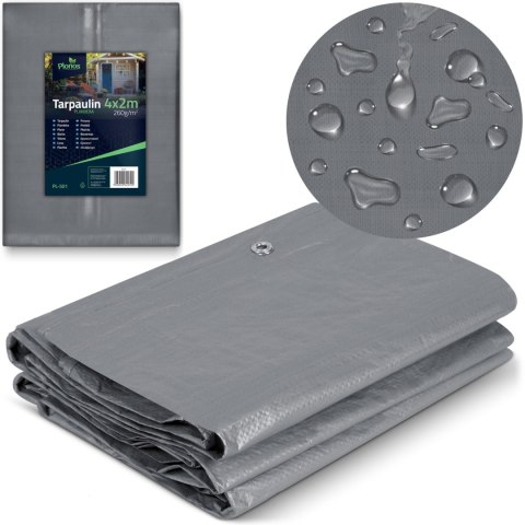 Plandeka 400 x 200 cm 260 g/m2 Plonos PL-501 Plandeka 400 x 200 cm 260 g/m2 Plonos PL-501